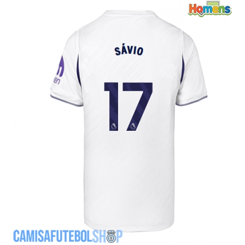 Camisa de time de futebol Tottenham Hotspur Savio #17 Replicas 1º Equipamento 2026-27 Manga Curta